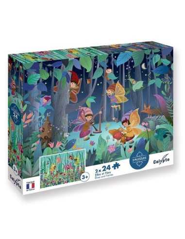 puzzle-2x24-pcs-elfes-et-fees-3373910077033