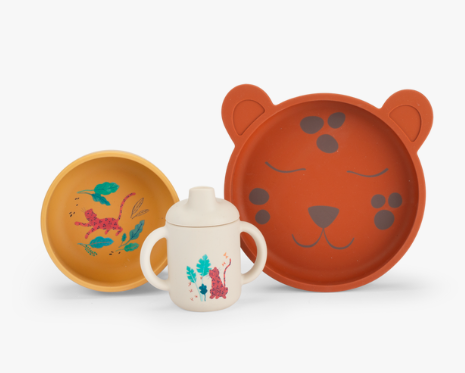 set-vaisselle-silicone-la-foret-mawa-3575676882313
