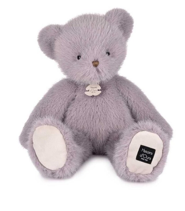 ours-clementin-gris-lavande-38-cm-3700349333889