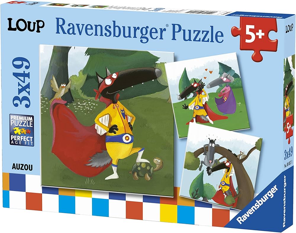 3-puzzles-49-pieces-le-loup-qu-voulait-etre-un-super-heros-4005556080571