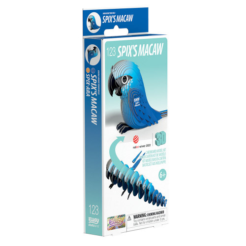 eugy-3d-modele-oiseau-ara-de-spix-9421036940442