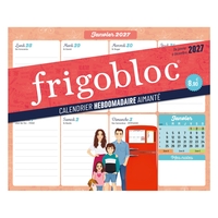 frigobloc-planning-hebdomadaire-calendrier-organiseur-familial-de-janv-a-dec-2027-lorganisat-9791070162095