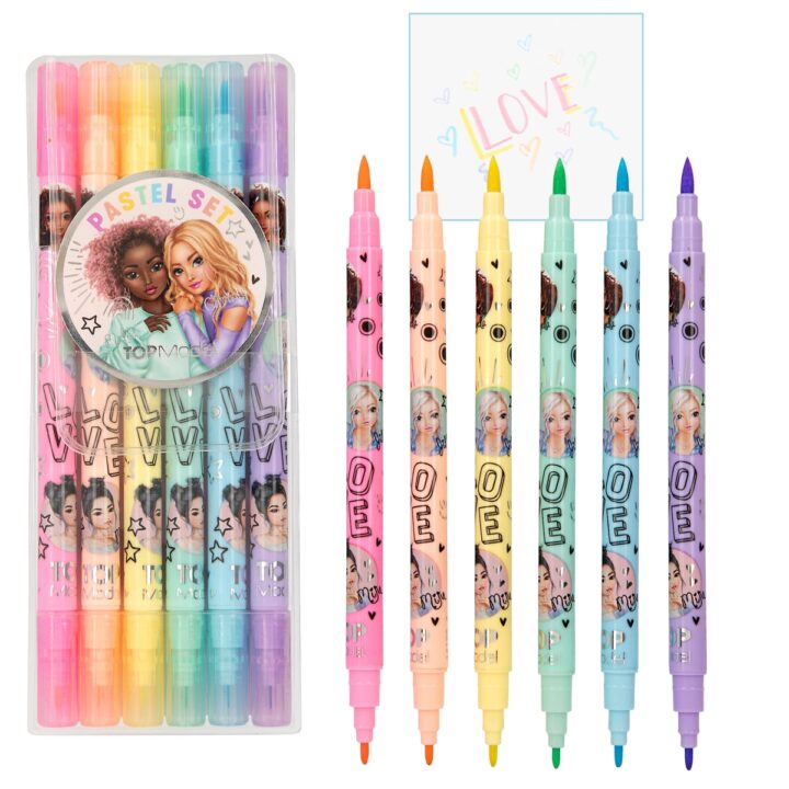 TOPMODEL-SET-DE-FEUTRES-DE-COLORIAGE-PASTEL