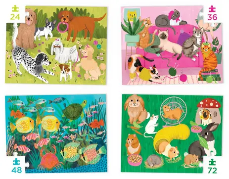 4-PUZZLES-ANIMAUX-DE-COMPAGNIE-1