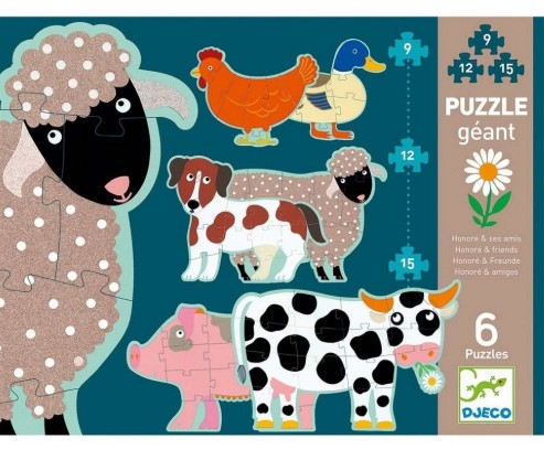 PUZZLE-GEANT-HONORE-ET-SES-AMIS