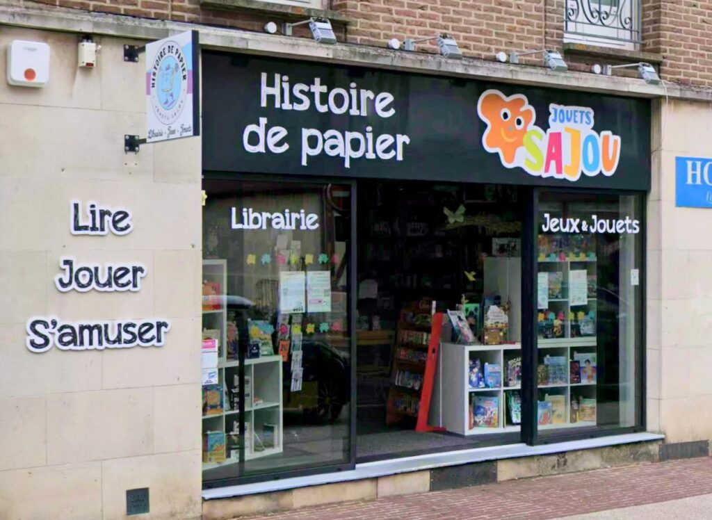 Histoire de Papier Jouet Sajou Gournay en Bray